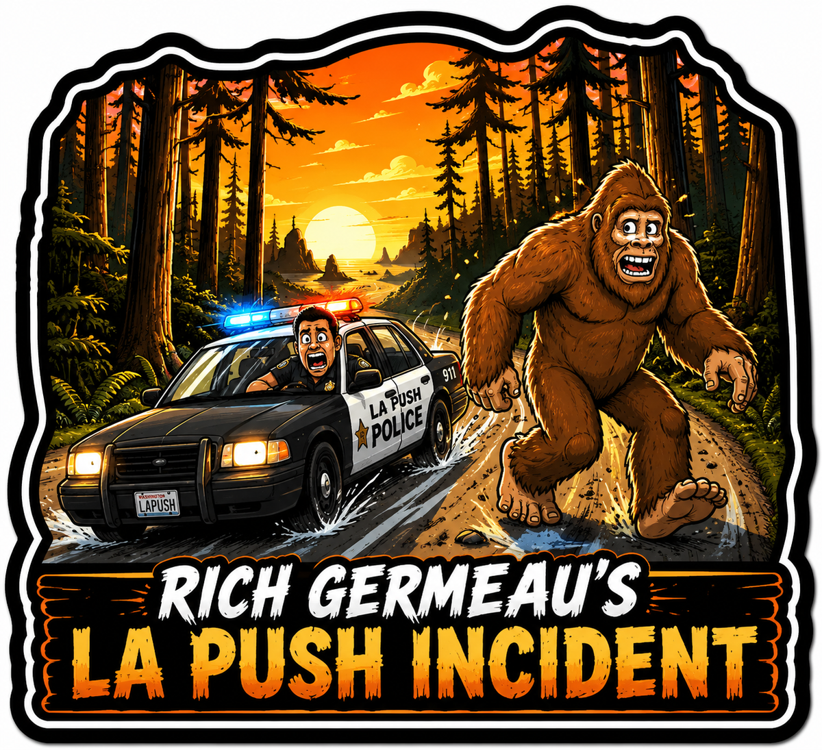 Rich Germeau's La Push Incident Sticker