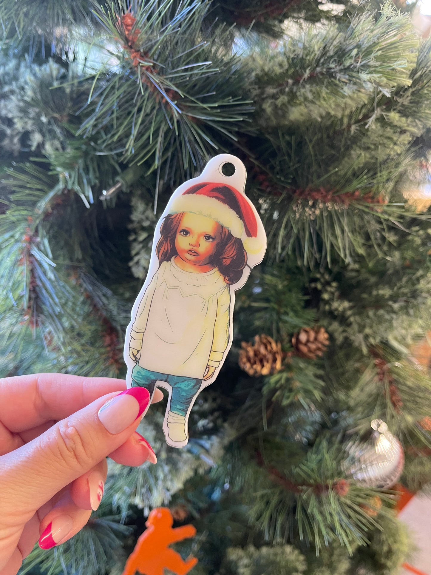 The Chuckesmee Ornament, Magnet & Lapel Pin