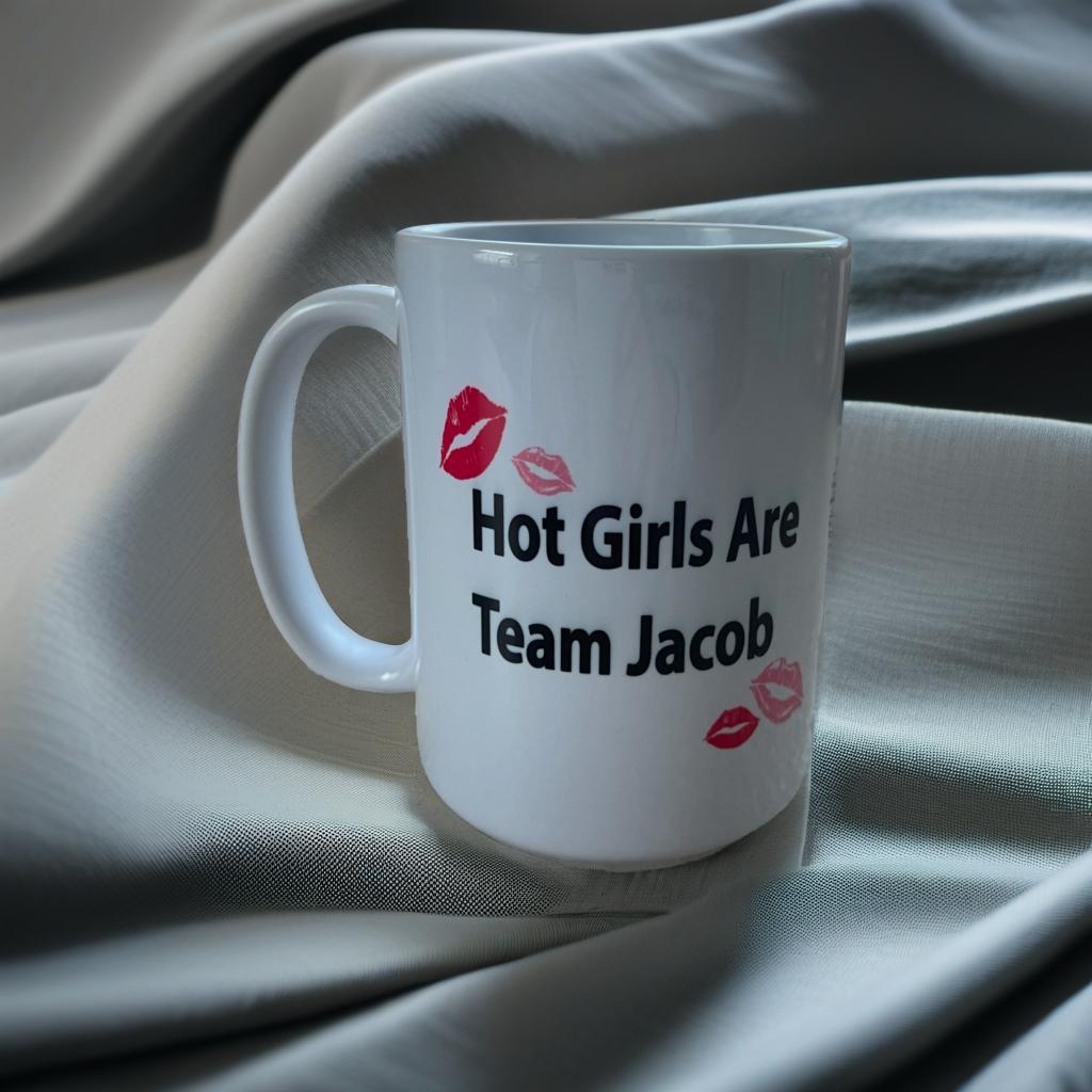 Hot Girls Are Team Edward Mug and/or Hot Girls Are Team Jacob