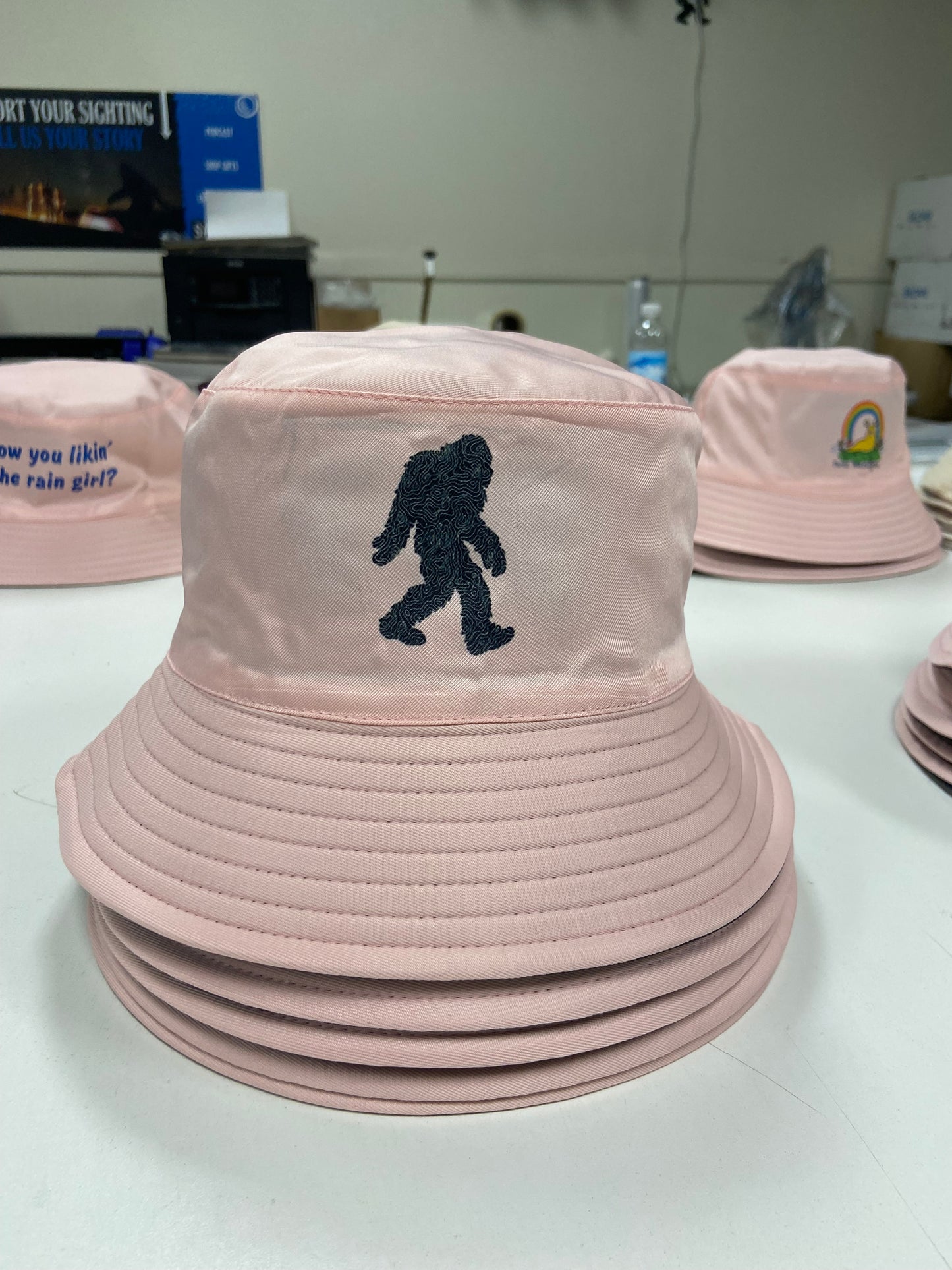 Sasquatch the Legend Bucket Hats - Twilight Bucket Hats - Banana Slug Bucket Hats