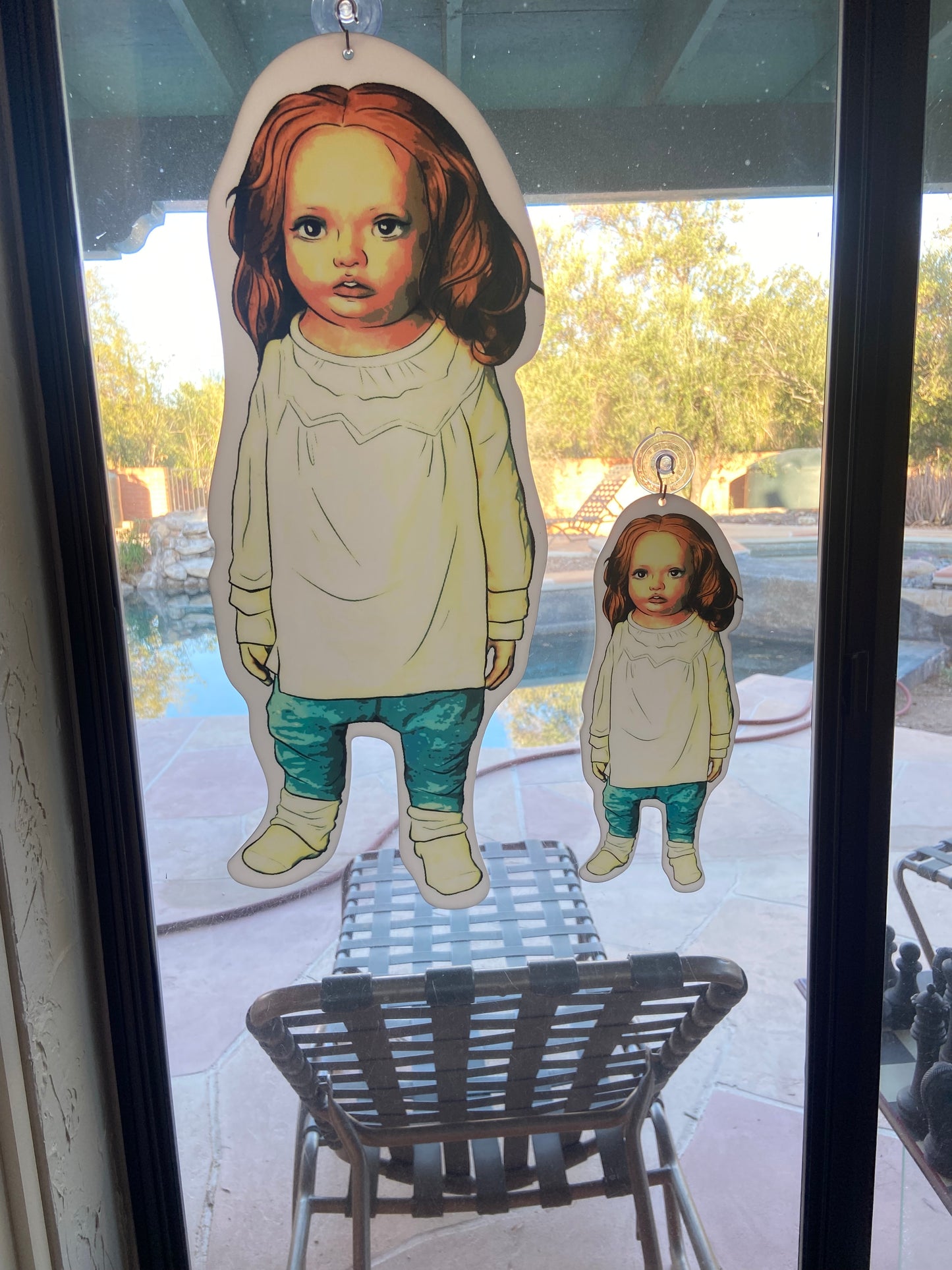 Chuckesmee Sign - Haunted Baby Sign 24 inch and/or 12 inch