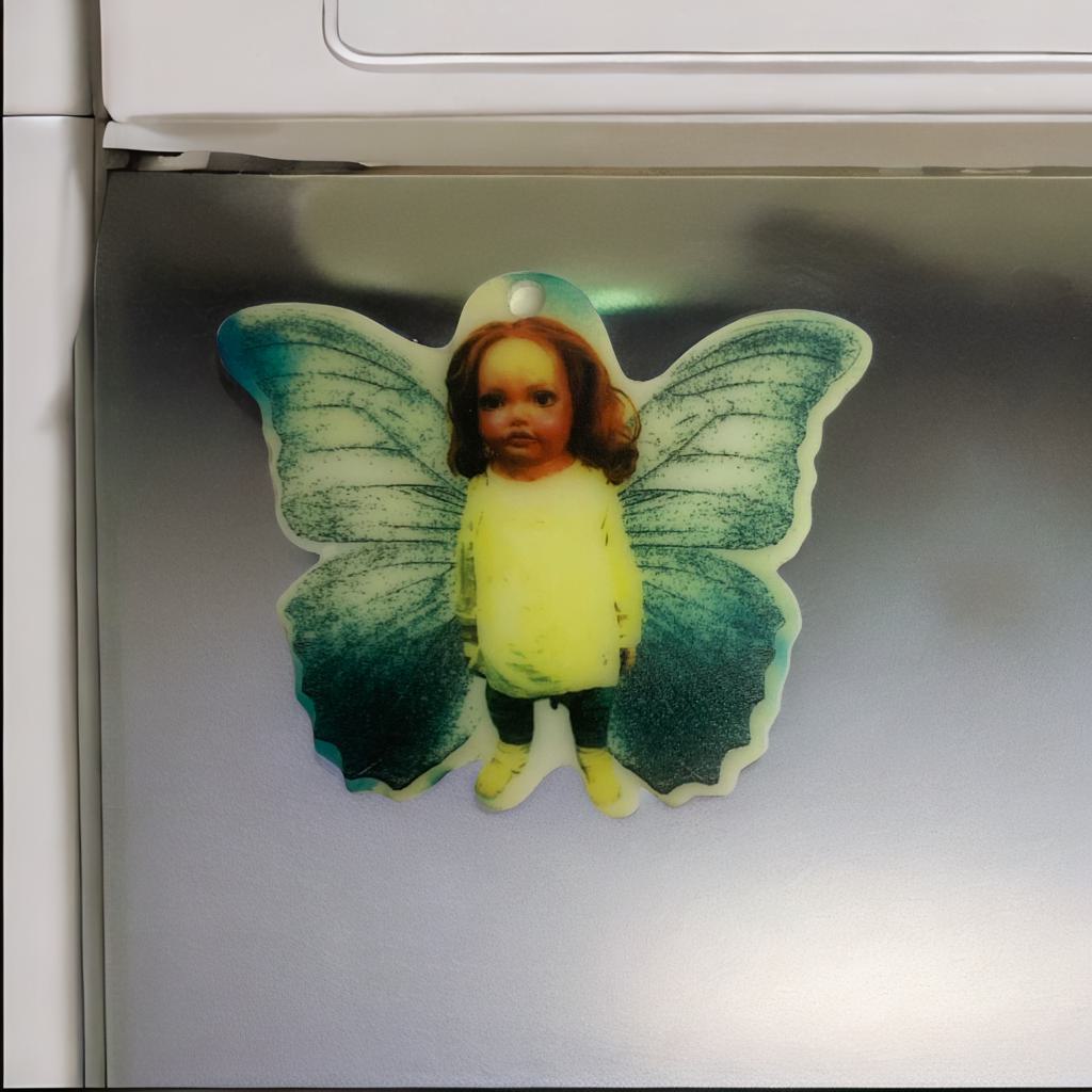 Chuckesmee Renesmee Haunted Twilight Doll Magnet or Ornament