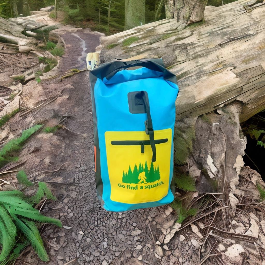 Go Find a Squatch Dry Bag Backpack