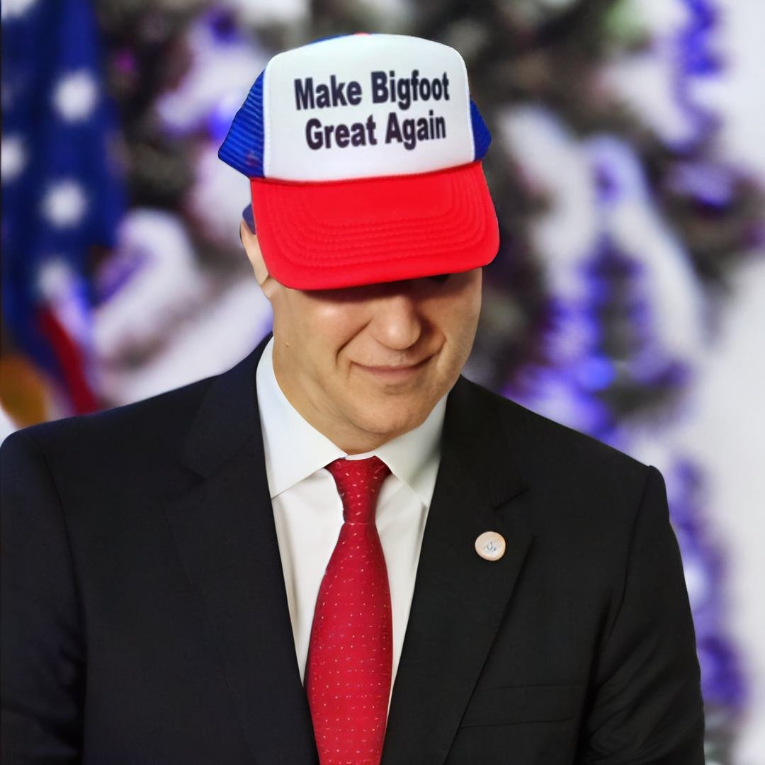 Make Bigfoot Great Again Trucker Hat