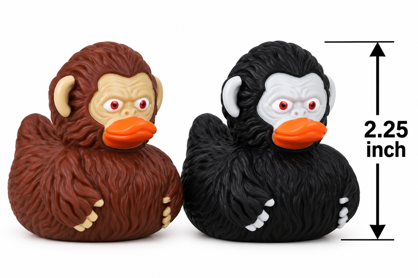 Sasquatch Rubber Ducks – 2.25" Tall