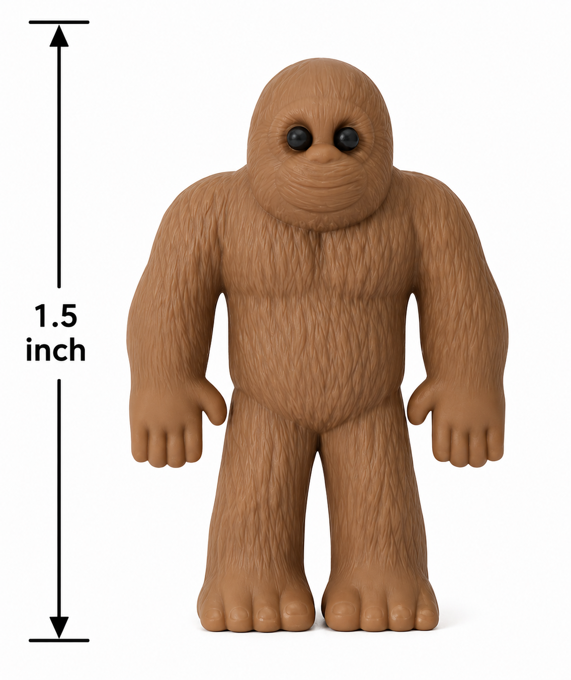 1.5" Mini Sasquatch Figure- 3 Colors
