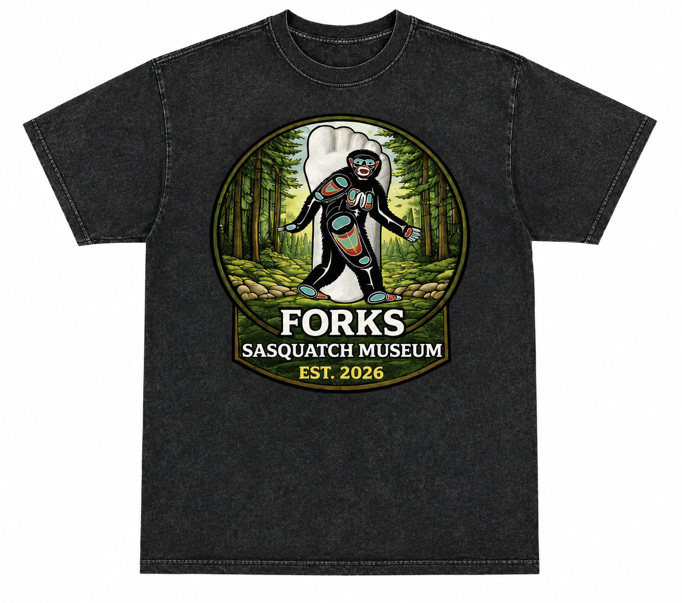 Sasquatch Bigfoot Museum T-Shirt ( Limited Edition )