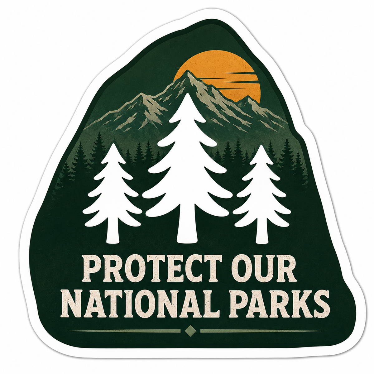 Protect our National Parks Sticker
