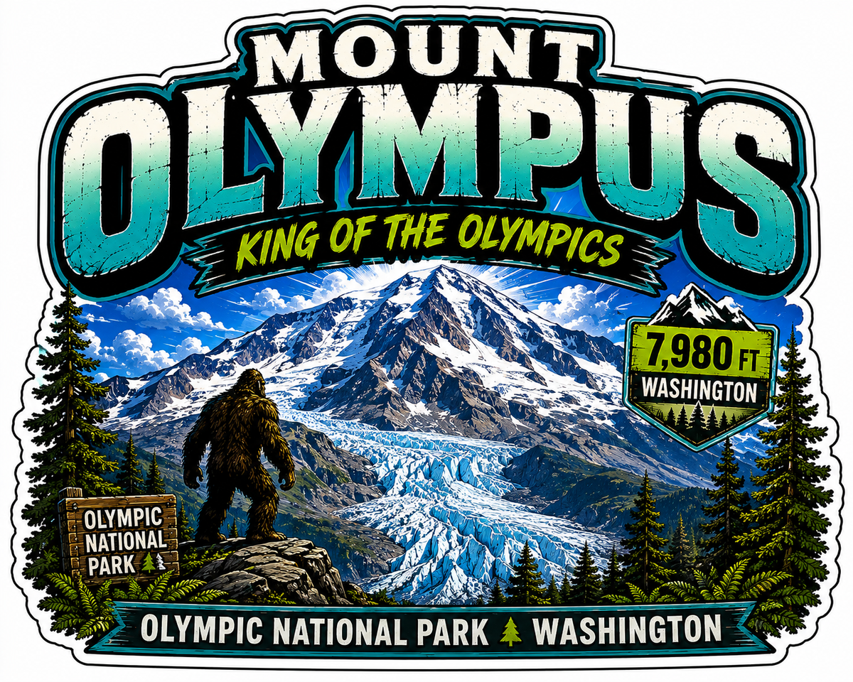 Mount Olympus Sticker