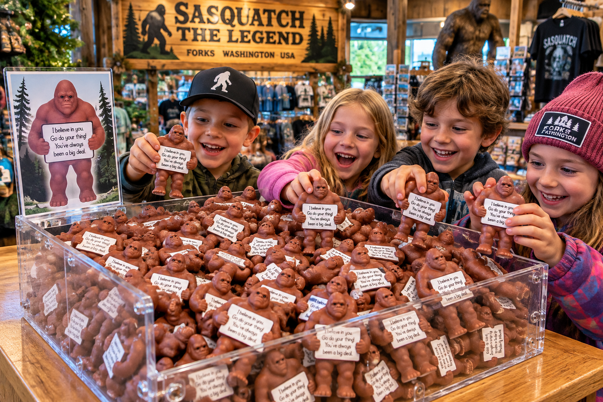 Sasquatch – 1½" Tall