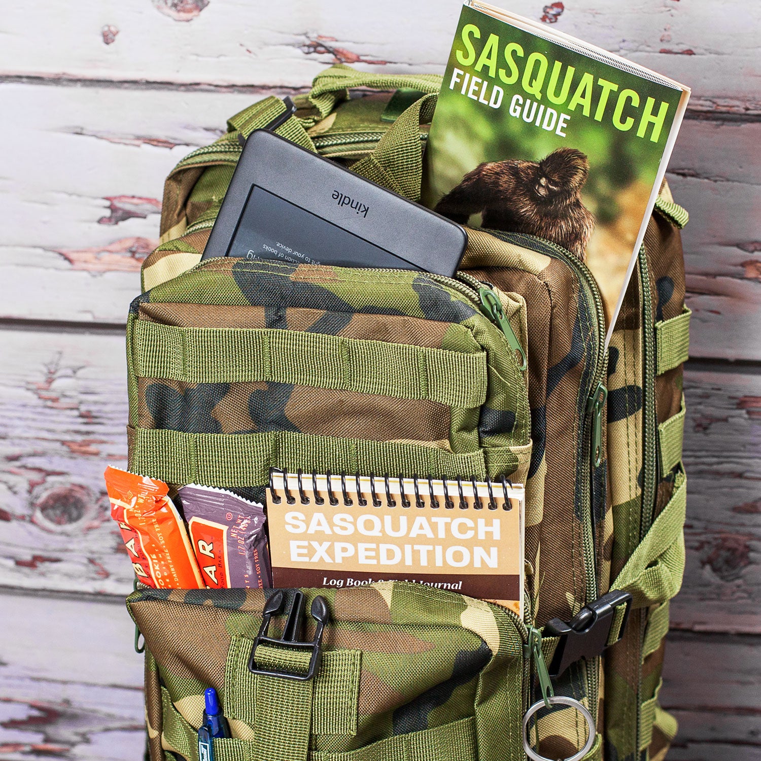Camouflage Research Backpack - Sasquatch The Legend