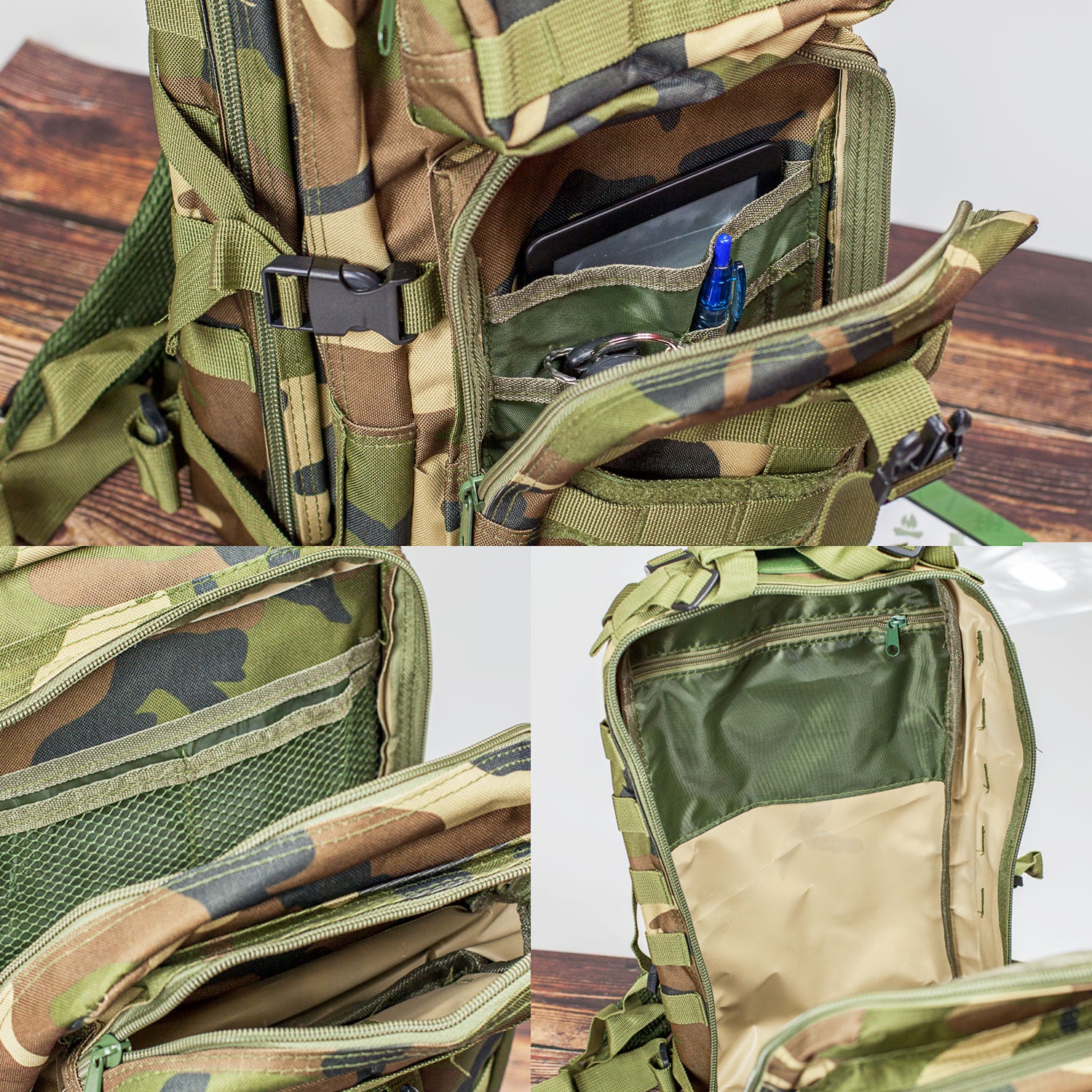 Camouflage Research Backpack - Sasquatch The Legend