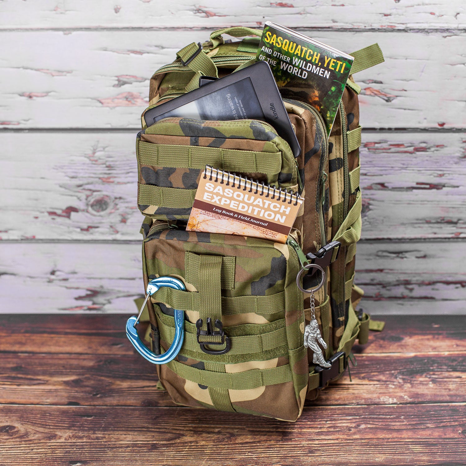 Camouflage Research Backpack – Sasquatch The Legend