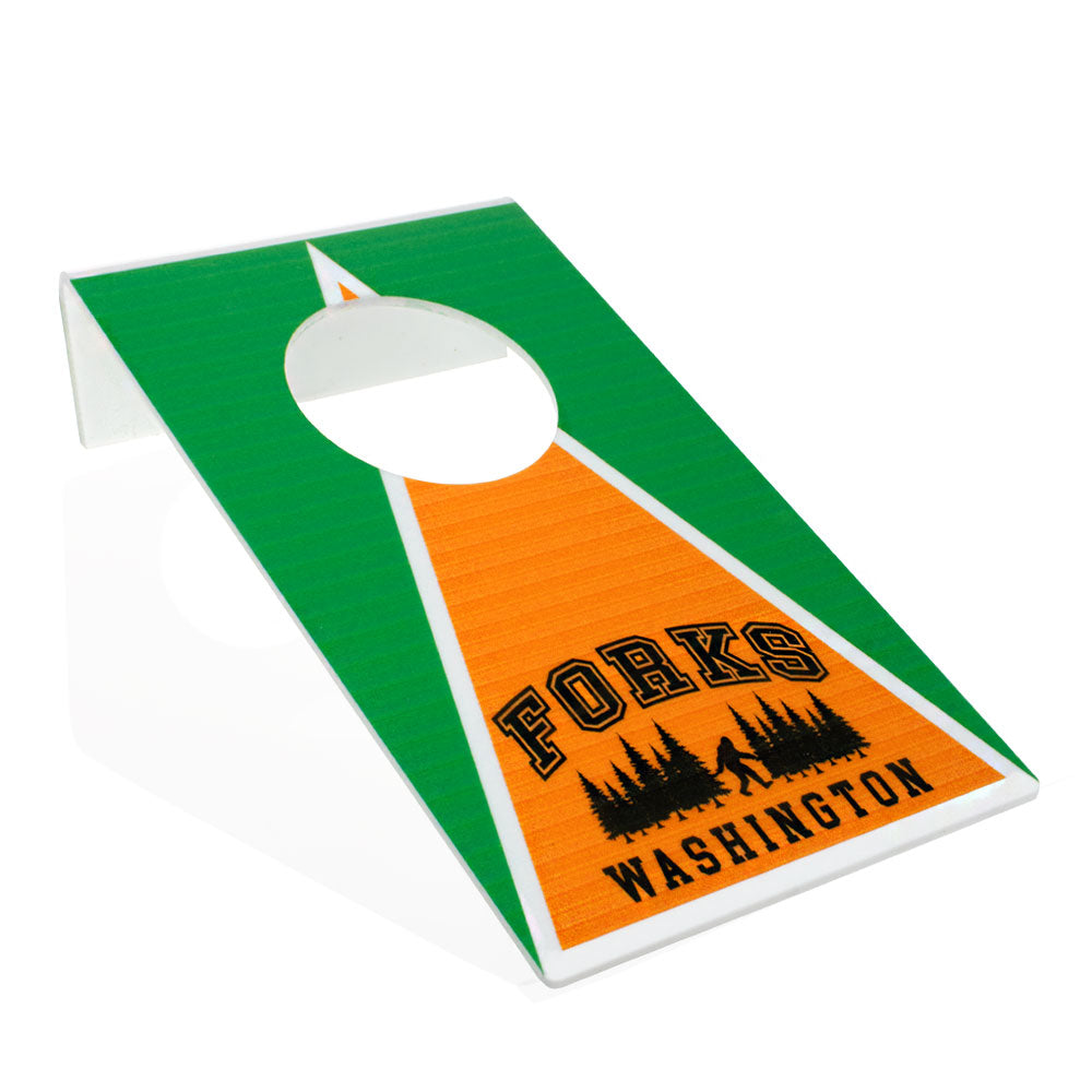 Forks Washington Mini Cornhole Game Sasquatch The Legend