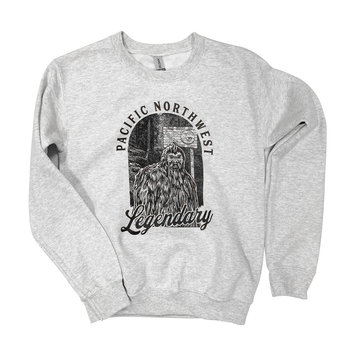 Pacific Northwest with Biggy Crewneck Sweater