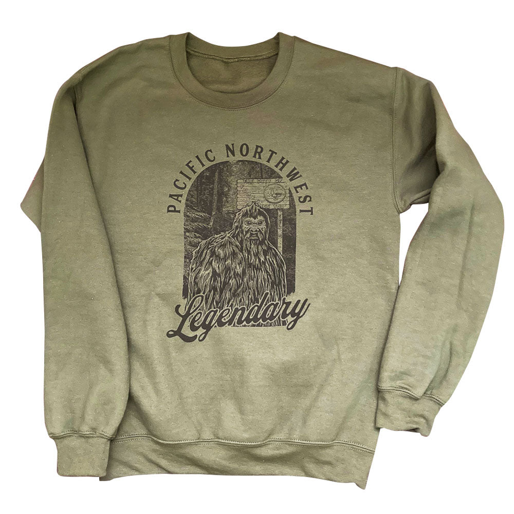 Pacific Northwest with Biggy Crewneck Sweater