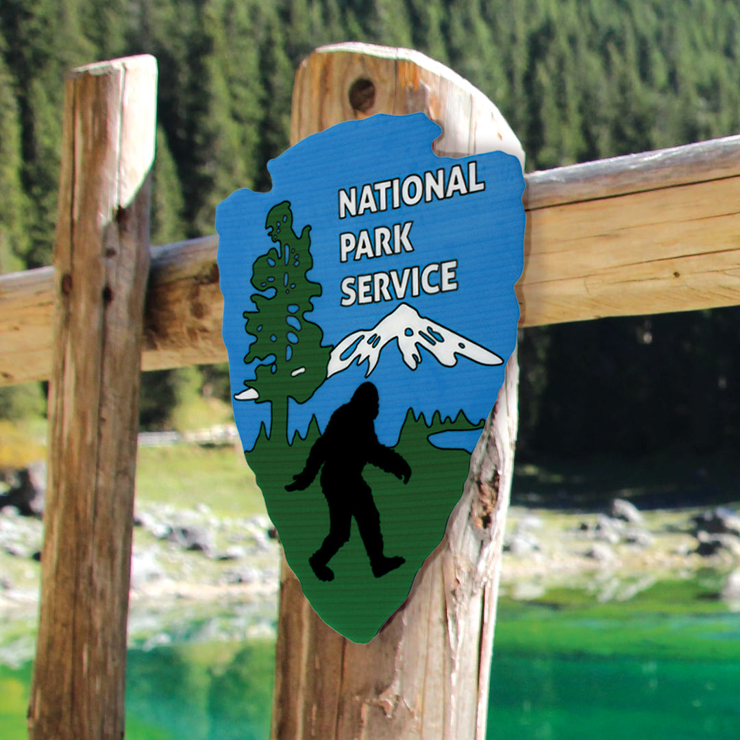 National Sasquatch Service Sign - Sasquatch The Legend
