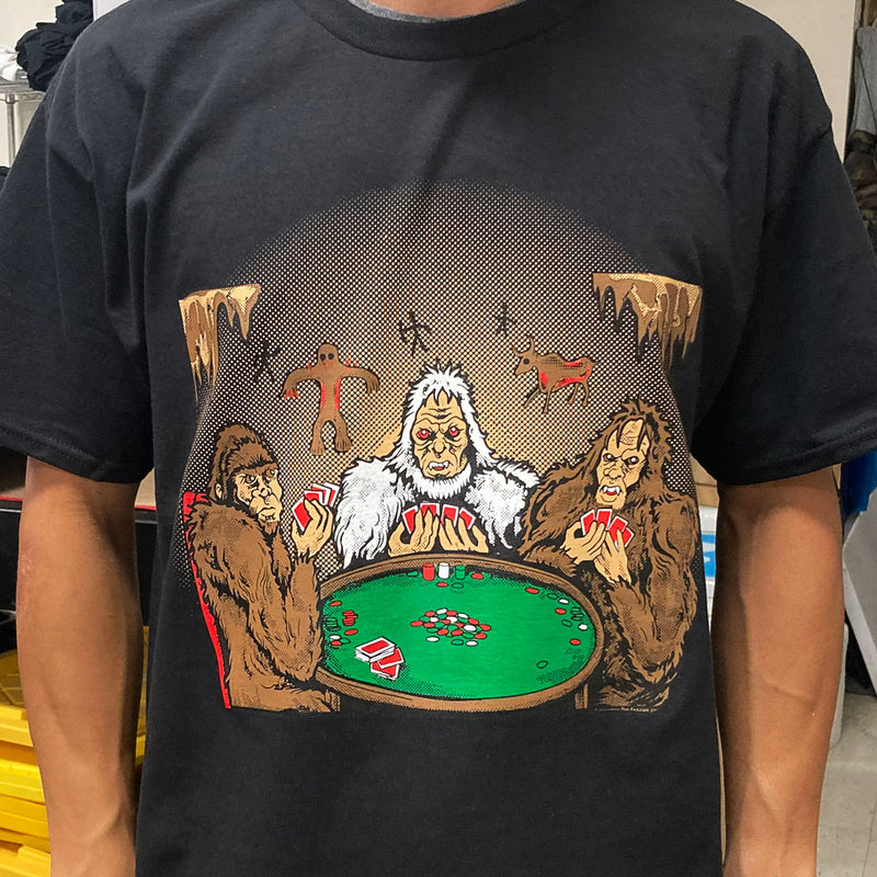Poker Game T-shirt by John Urban