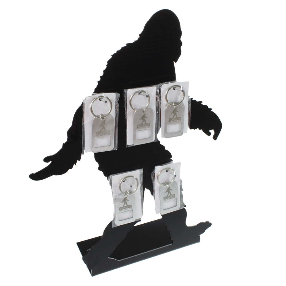 Keychain Display Stand featuring Sasquatch Silhouette - Sasquatch The Legend