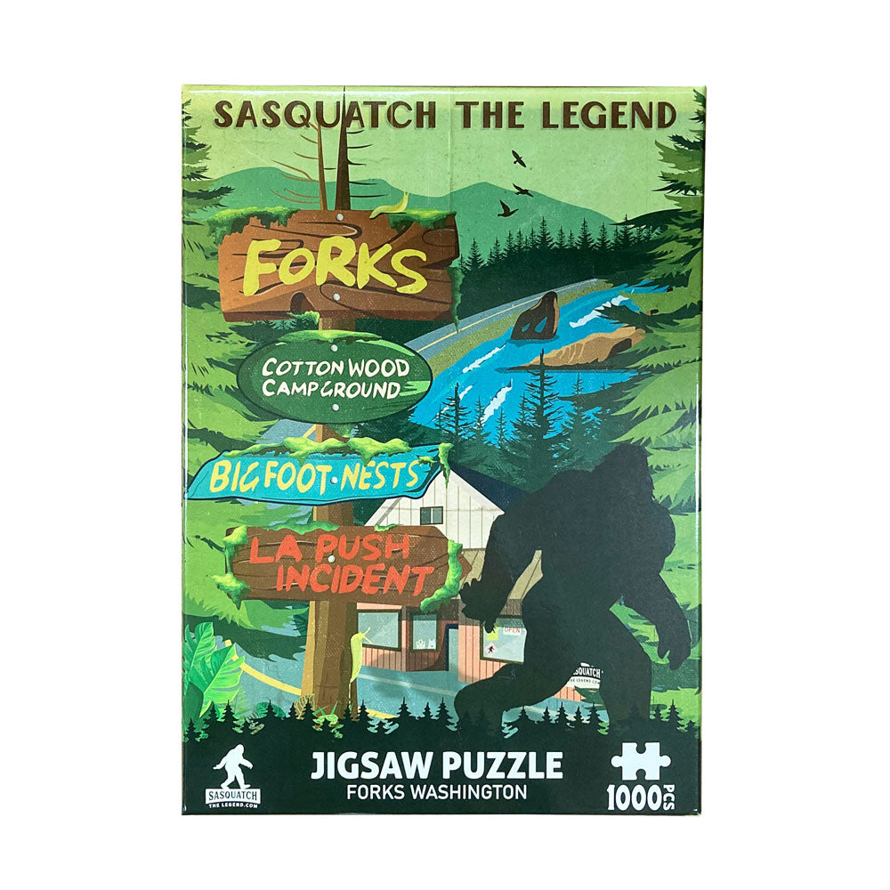 The Legend of Forks Washington Puzzle Sasquatch The Legend