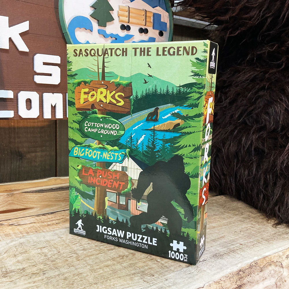 The Legend of Forks Washington Puzzle Sasquatch The Legend