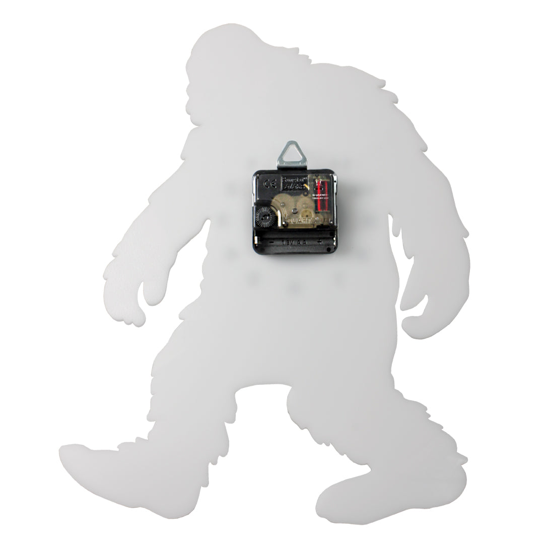 Acrylic Sasquatch & Yeti Wall Clocks