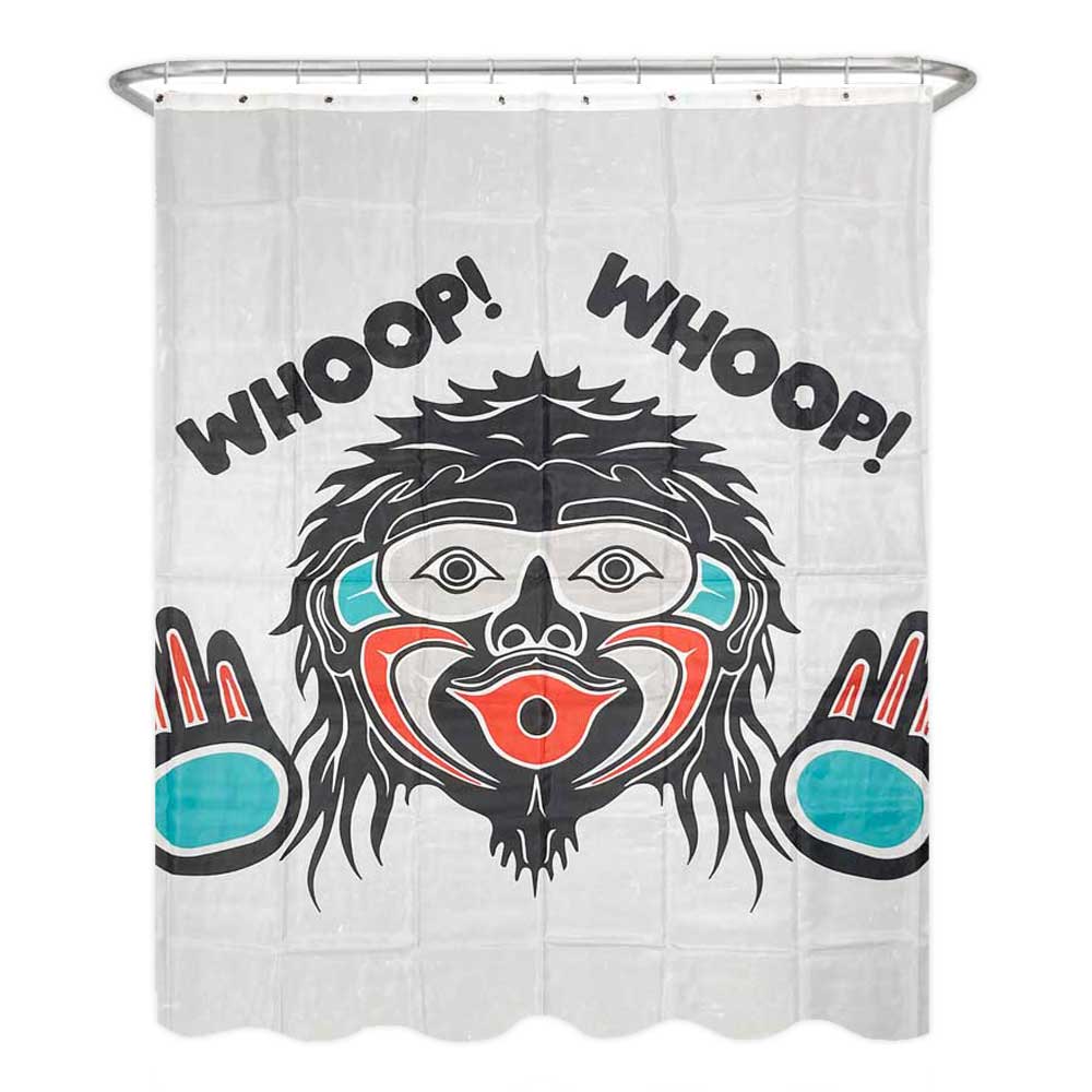 Whoop Whoop Shower Curtain