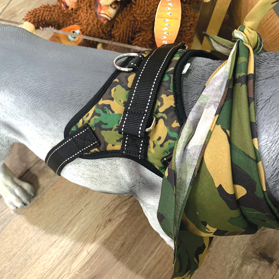 Sasquatch Printed Dog Harness