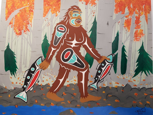 Chatting about Sasquatch and art with one of our favorite artists: Tom Sewid