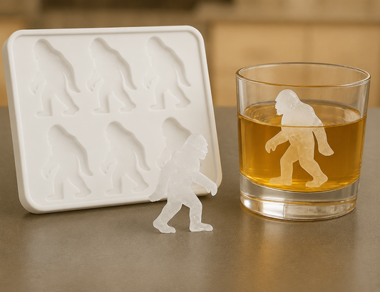 Sasquatch Bigfoot Ice Cube Trays