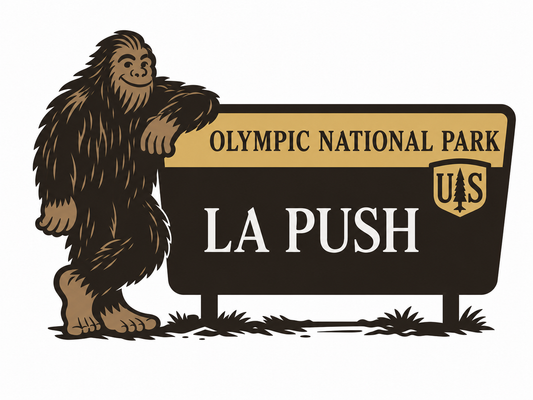 Olympic National Park Sign La Push Sticker