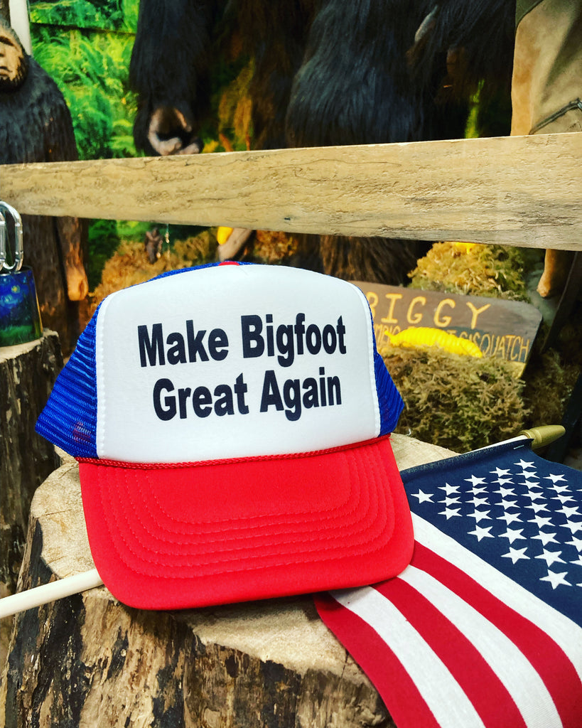 Make Bigfoot Great Again Trucker Hat