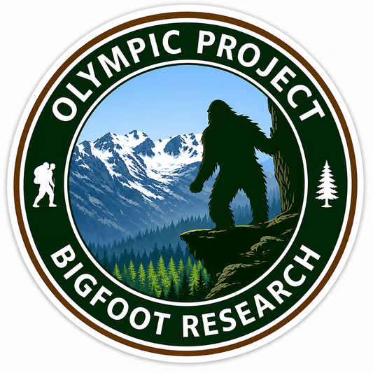 Olympic Project Bigfoot Research Sticker