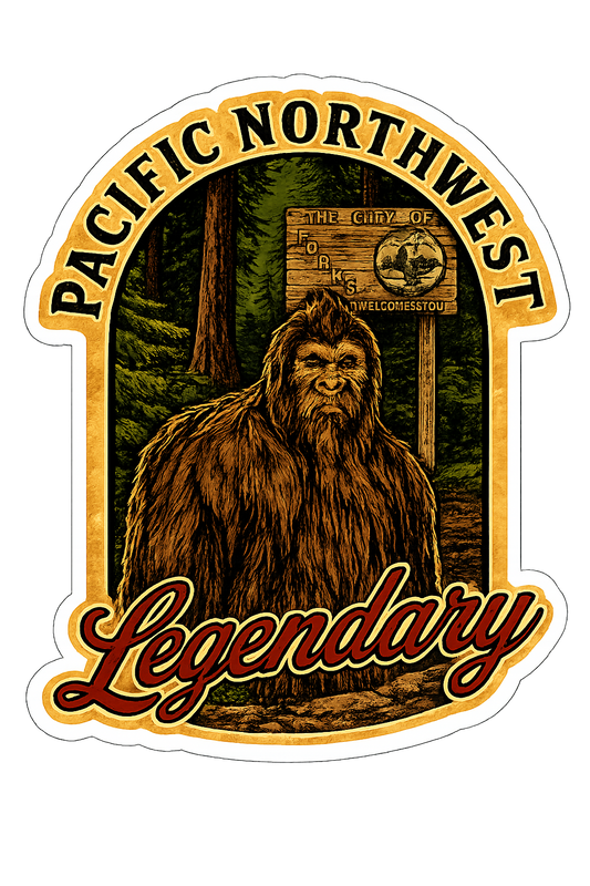 Legendary Sasquatch Sticker