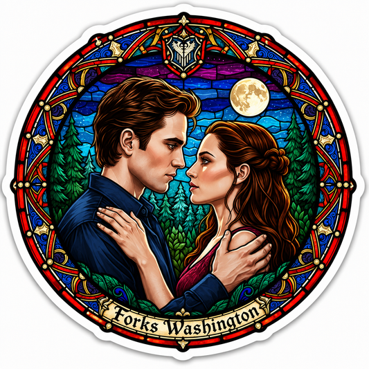 Bella and Edward in Love Sticker