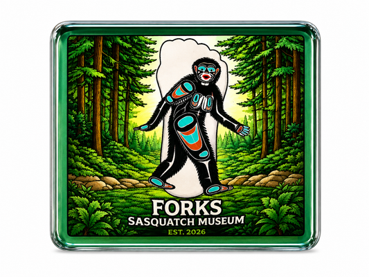 Forks Sasquatch Museum Magnet