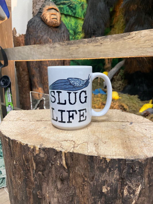 Slug Life Coffee Mug Ceramic 15 oz