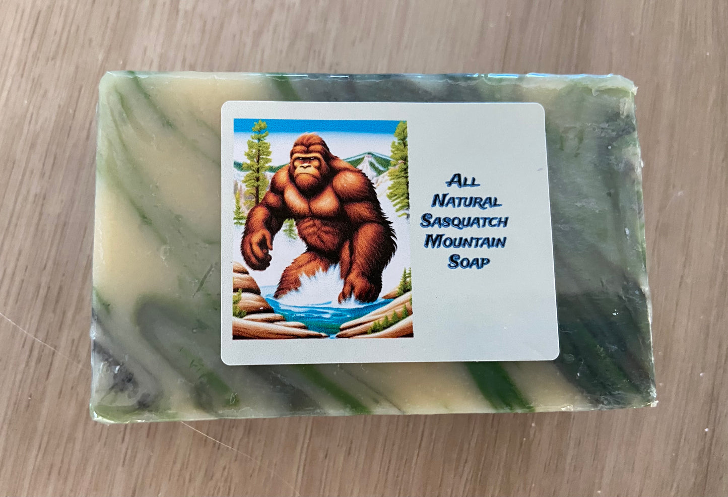 Sasquatch The Legend Cold Processed Hand-Crafted Soap Bars