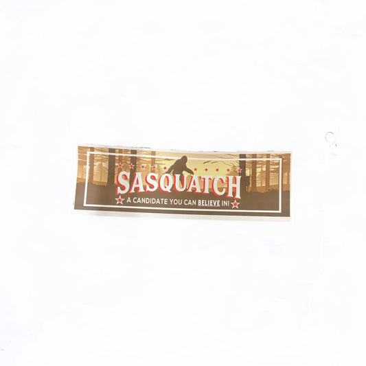 Sasquatch Leave No Trace Bumper Stickers