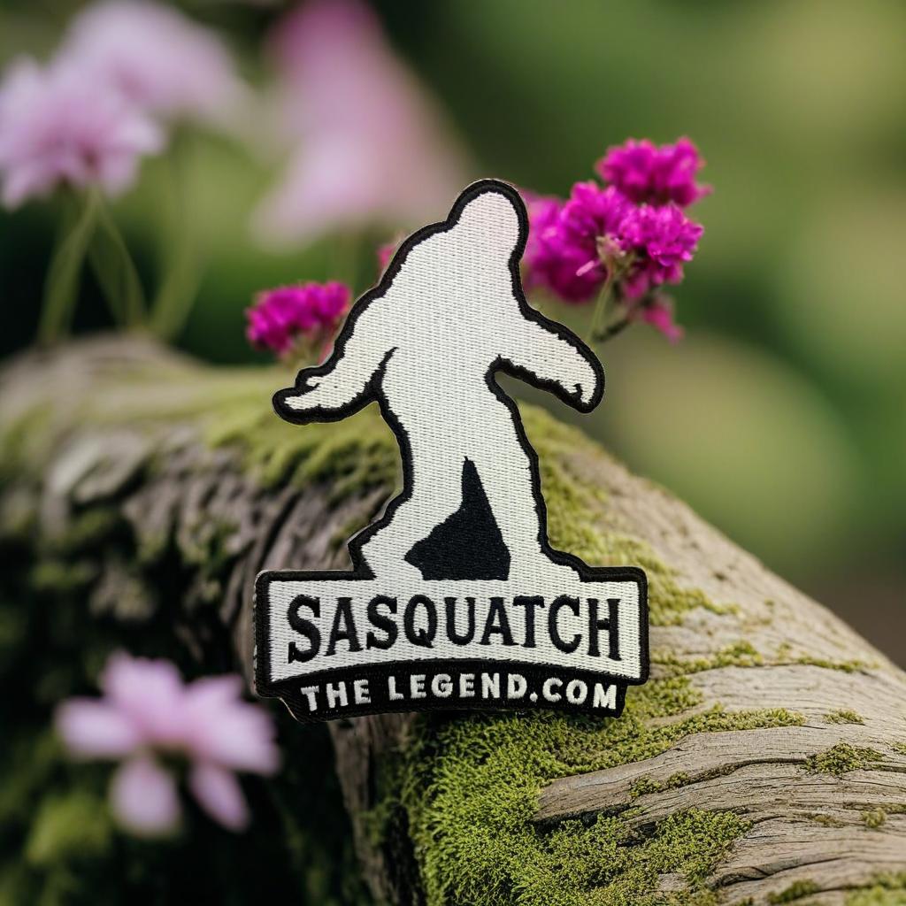 Sasquatch The Legend Embroidered Sew on Patch