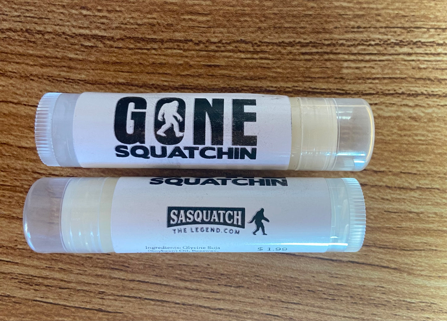 Sasquatch Lip Balm & Twilight Lip Balm Chapstick  All Natural