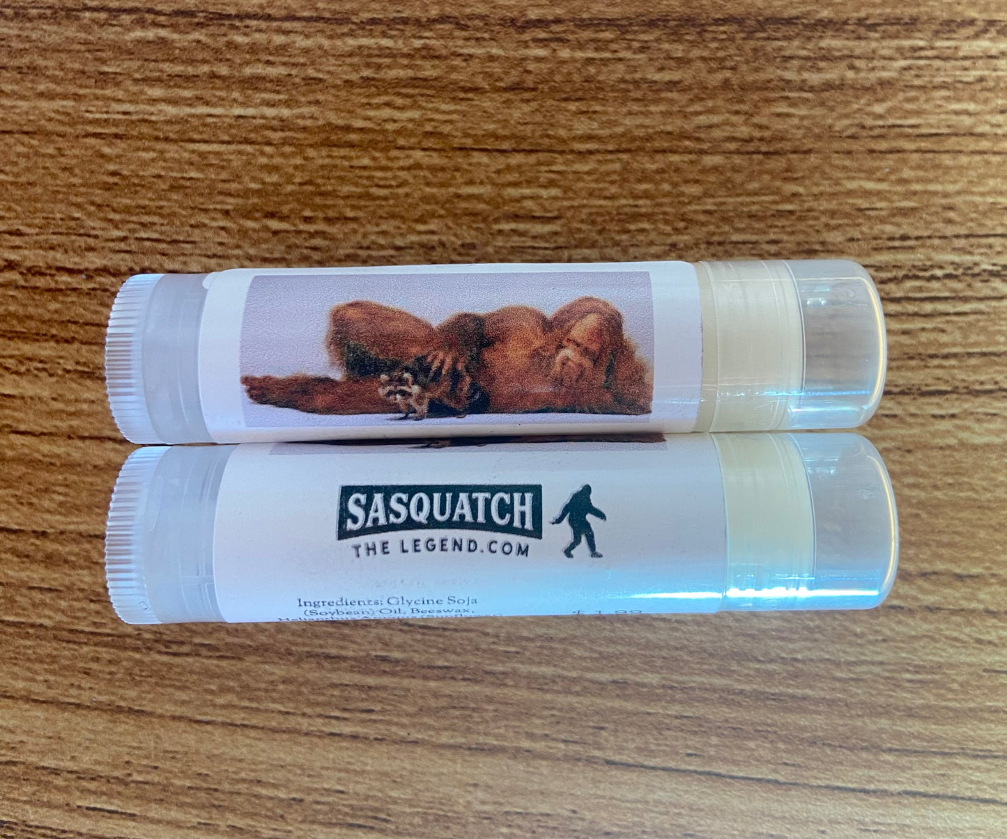 Sasquatch Lip Balm & Twilight Lip Balm Chapstick  All Natural