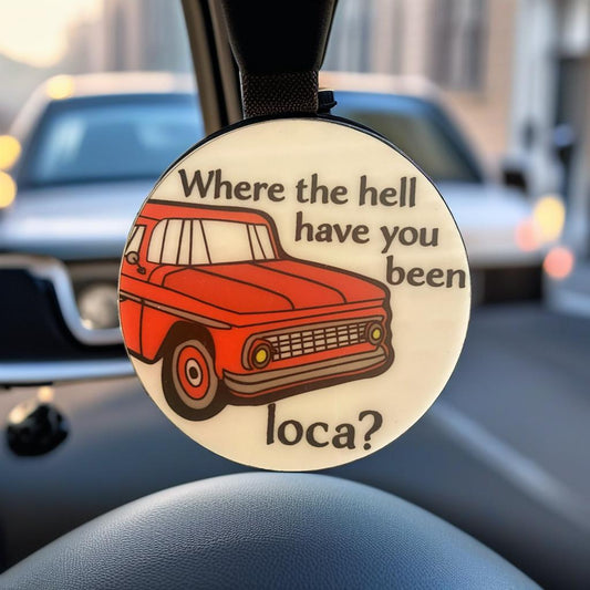 Where the Hell you Been Loca?  Ornament and/or Magnet