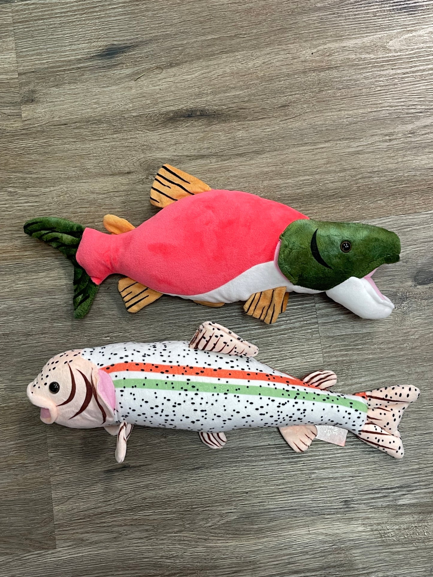 Stuffed Plush Fish - Salmon and/or Trout