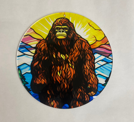 Sasquatch Bigfoot Suncatchers Sun Catchers Sign