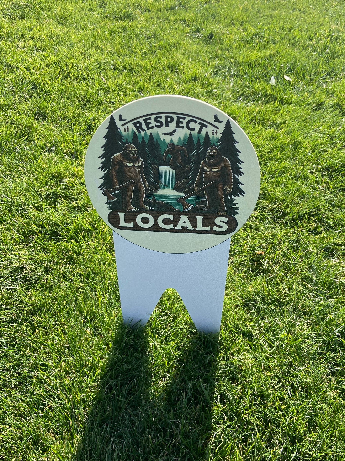 Sasquatch and Twilight Yard Signs