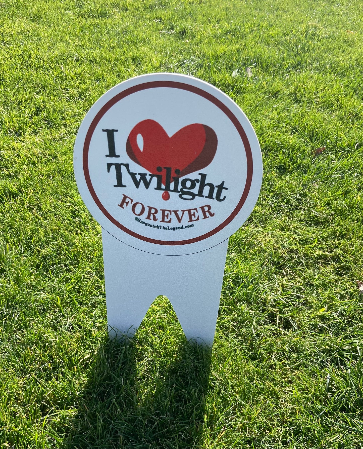Sasquatch and Twilight Yard Signs