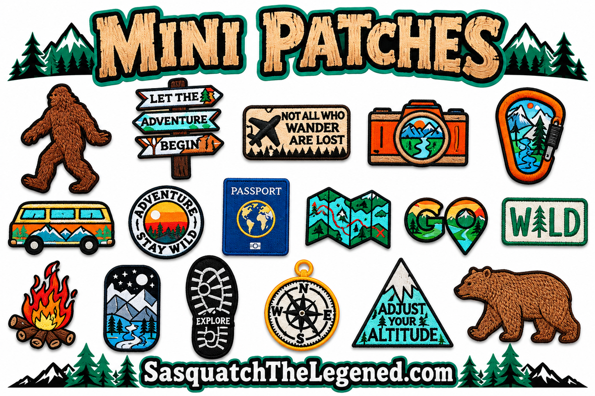 Mini Adventure Patches 1"–3"