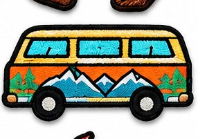 Mini Adventure Patches 1"–3"