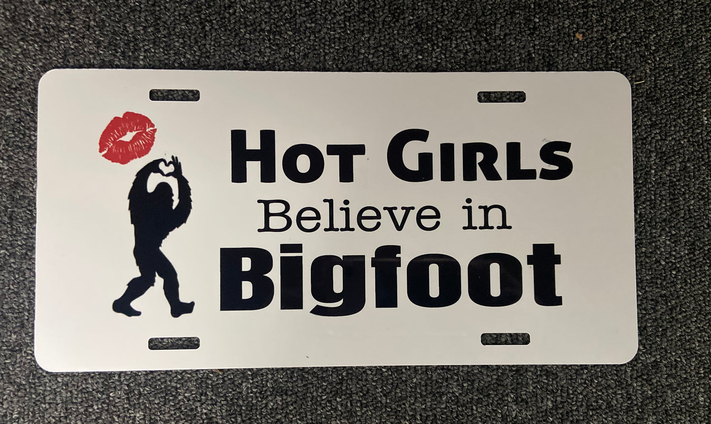 Hot Girls Believe in Bigfoot Merchandise